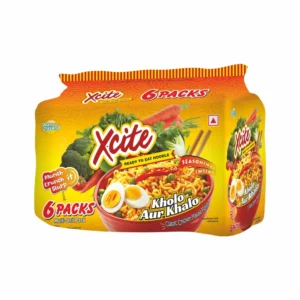 X-CITE READY TO EAT CLASSIC CHICKEN MASALA NOODLES 420GM (Pack of 6)